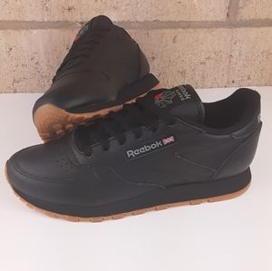 Women's Reebok Classic Leather Black/Gum